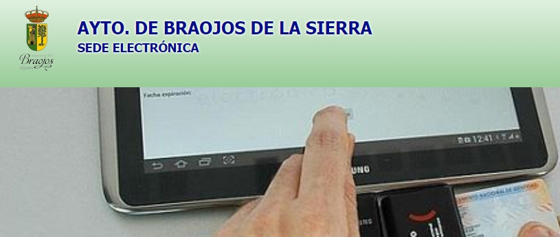 sede electrónica Braojos de la Sierra