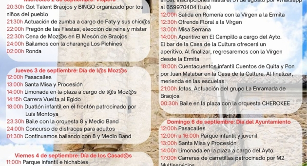 Fiestas Patronales 2026