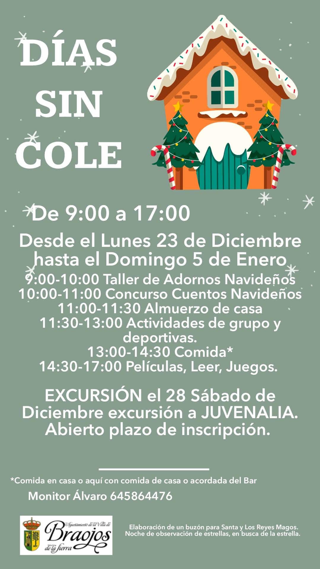 DIAS SIN COLE NAVIDAD 2024